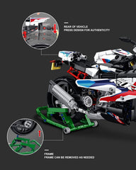 dOvOb 1000 RR blocks spread shows 912-piece versatility