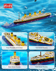 dOvOb Titanic display becomes a striking 3D art piece.