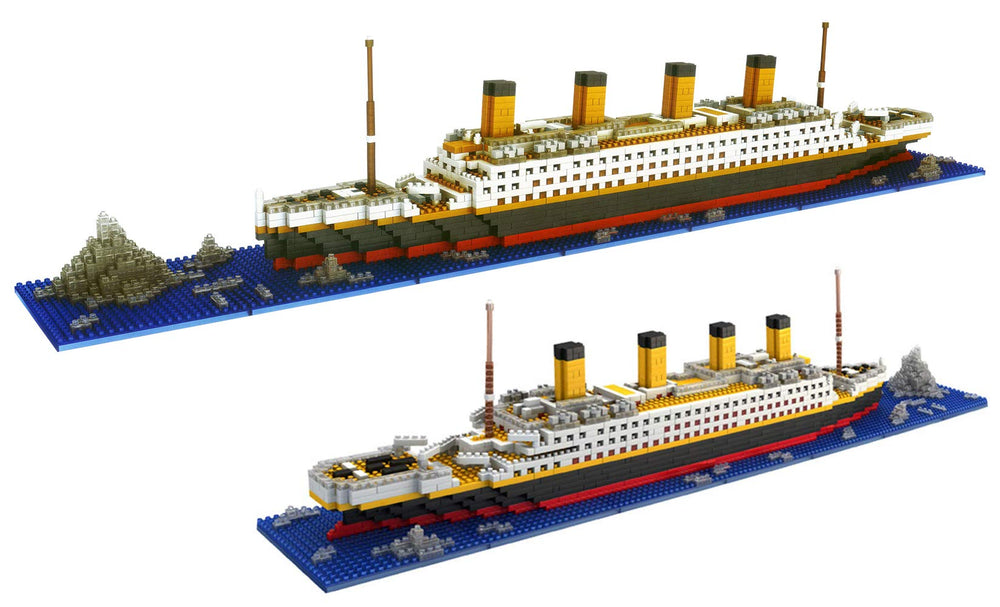 dOvOb Titanic micro-blocks 1872 pieces for immersive hands-on building and display.