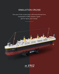dOvOb Titanic assembly instructions guide precise building experience