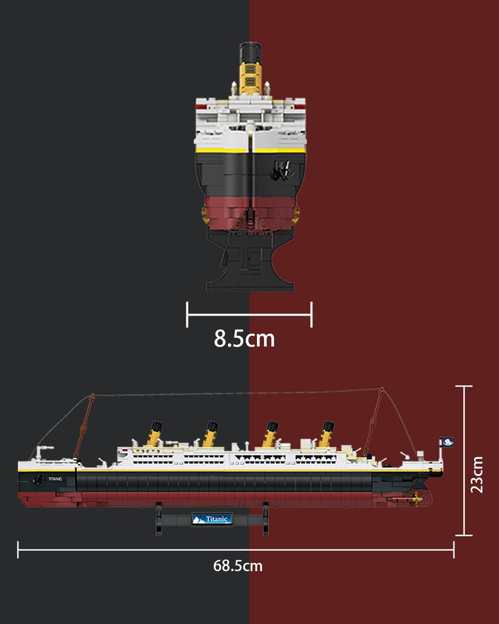 dOvOb Titanic blocks compatibility with major brands for flexible builds