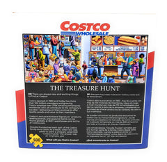 Finished-puzzle layout ready for display, featuring the Costco-themed artwork by Eric Dowdle.