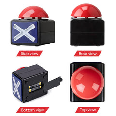 Two-pack DOXISHRUKY buzzers designed for fast-paced quiz shows and classroom games.