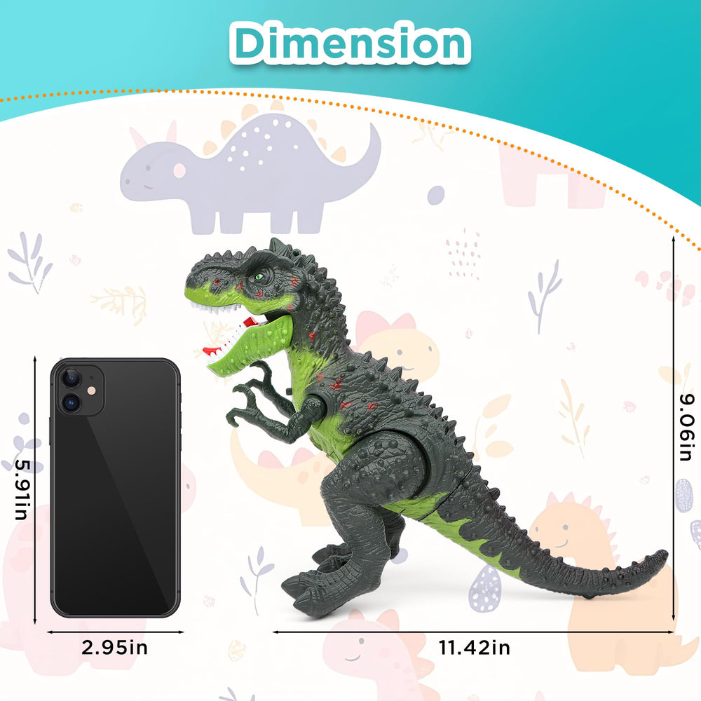 DPAPDI dinosaur toy detachable tail highlights easy storage after play.