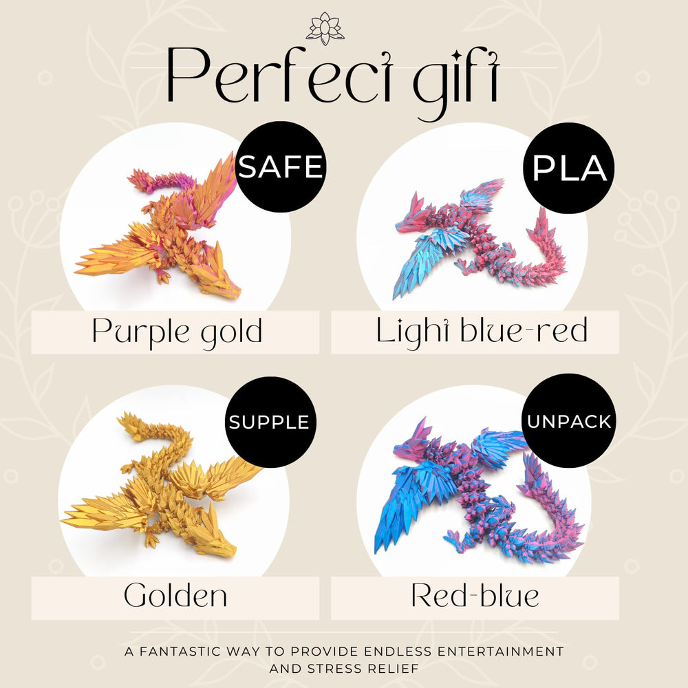 Dpcirk dragon ideal birthday gift for dragon lovers and collectors