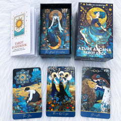 DPEHAKMK Azure Arcana 400gsm coated stock for durable daily readings.