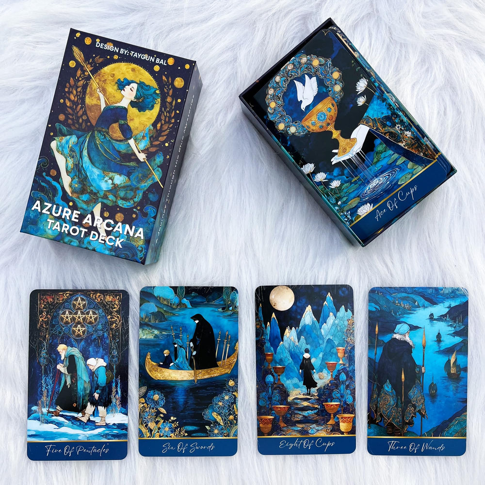 DPEHAKMK Azure Arcana compact card size for easy handling and portability.
