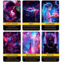 DPEHAKMK Career Oracle Deck 54 cards fanned to reveal career insights