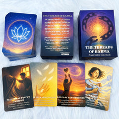 DPEHAKMK Karmic Healing Deck Cards: a versatile tool for shadow work and daily reflection.