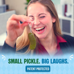 DR DINGUS Compact yodeling pickle keychain for everyday carry