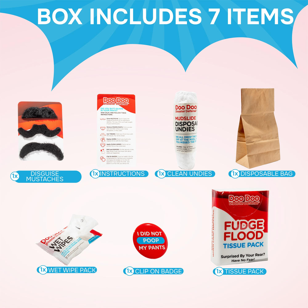DR DINGUS Wet wipes pack for quick cleanups after embarrassing moments