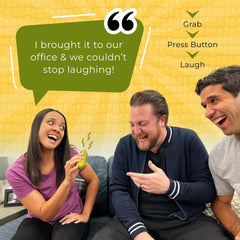 DR DINGUS Screaming Pickle family-night scene inspires playful energy.