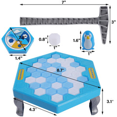 DR.DUDU Ice-block Breaker pieces spread for quick, mindful moves