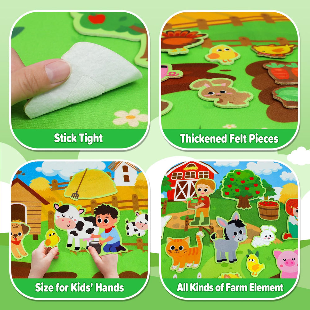 Dr.Rapeti farmhouses and tools invite role-play and farm setup exploration.