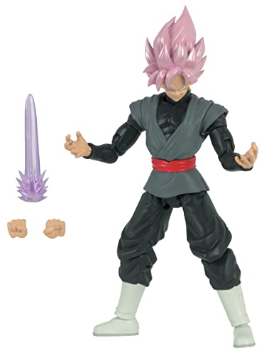 Dragon Ball Super Dragon Stars Rose Goku Black articulation detail for dynamic posing.