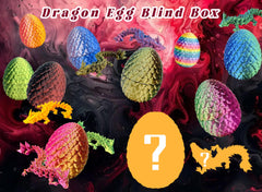 Articulated dragon inside the egg adds tactile, interactive play.