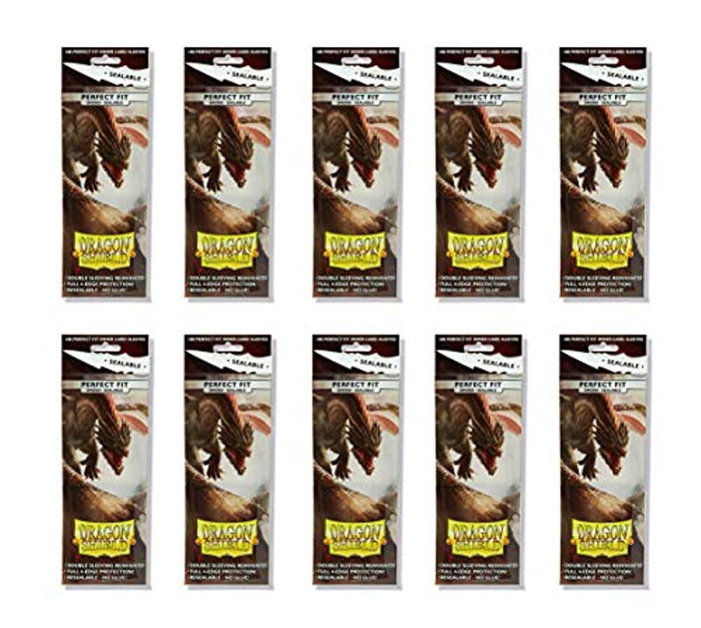 Dragon Shield 100 standard smoke sleeves front pack, showing a full 100-sleeve batch for convenient use
