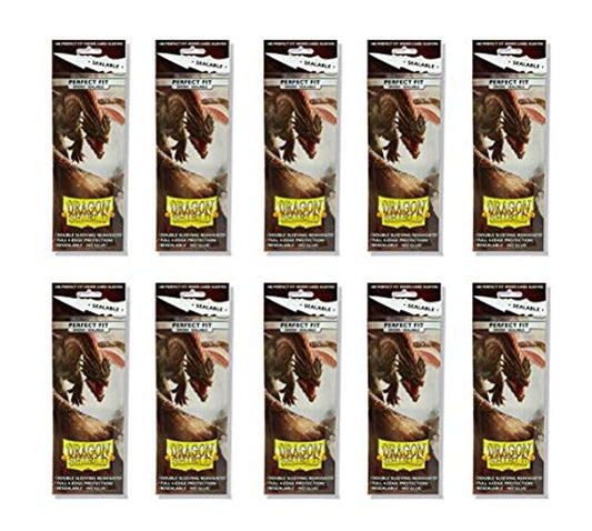 Dragon Shield 100 standard smoke sleeves front pack, showing a full 100-sleeve batch for convenient use