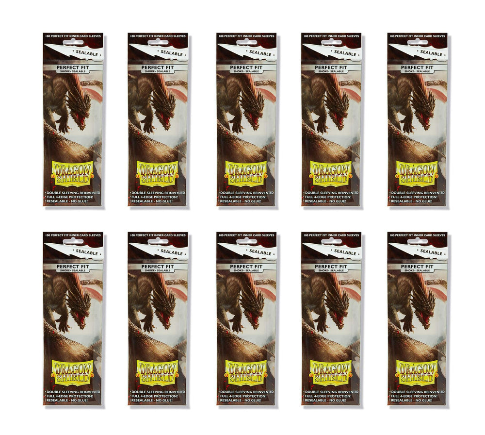 Dragon Shield smoke sleeves in hand highlight snug fit and easy handling during gameplay