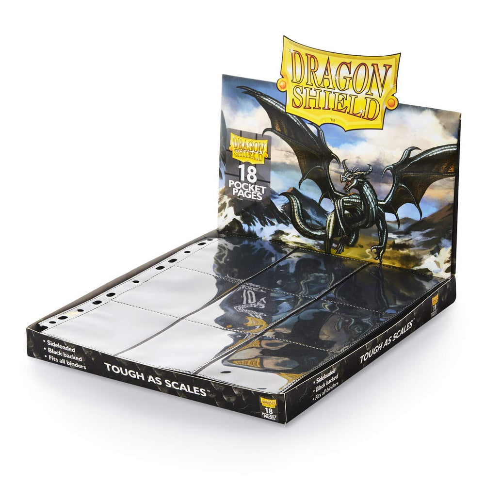 Dragon Shield Arcane Tinmen portfolio cover with 18-pocket design for organized card collection