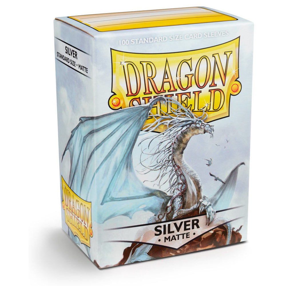 Dragon Shield box shows capacity for 75+ single sleeved cards for easy organization.