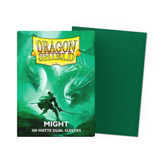 Dragon Shield Matte Dual Sleeves pack back with opaque interior for tournament privacy.
