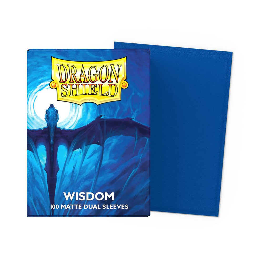 Dragon Shield Matte Dual Sleeves texture close up highlighting tactile grip for confident handling.