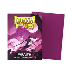 Dragon Shield Matte Dual Sleeves pack back with information label