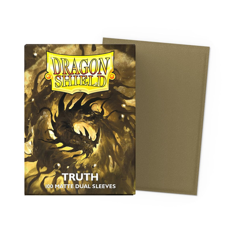 Dragon Shield matte dual sleeves texture closeup showing grainy surface for controlled handling.