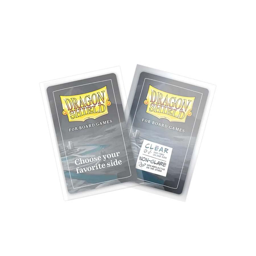 Dragon Shield non-glare sides highlight easy visibility during play