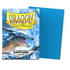 Dragon Shield Sapphire Matte back showcases sapphire color and durable guarding.