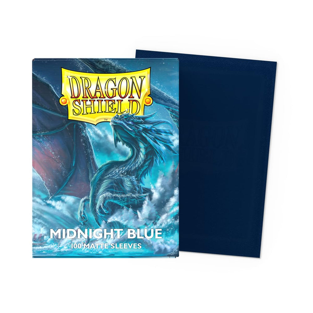 Dragon Shield sleeves matte finish texture enhances shuffle feel and handling.