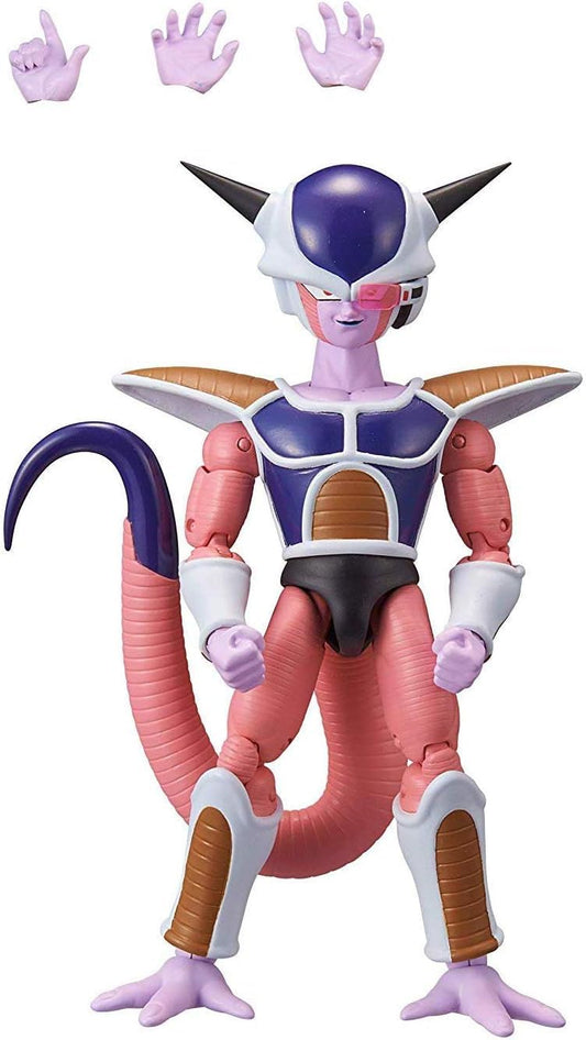 Dragon Stars Frieza First Form figure front view showing detailed sculpt and poseability