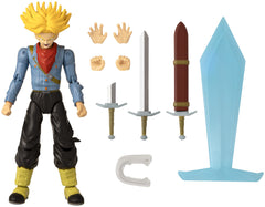 Dragon Stars Future Trunks pose detail highlighting articulation and likeness