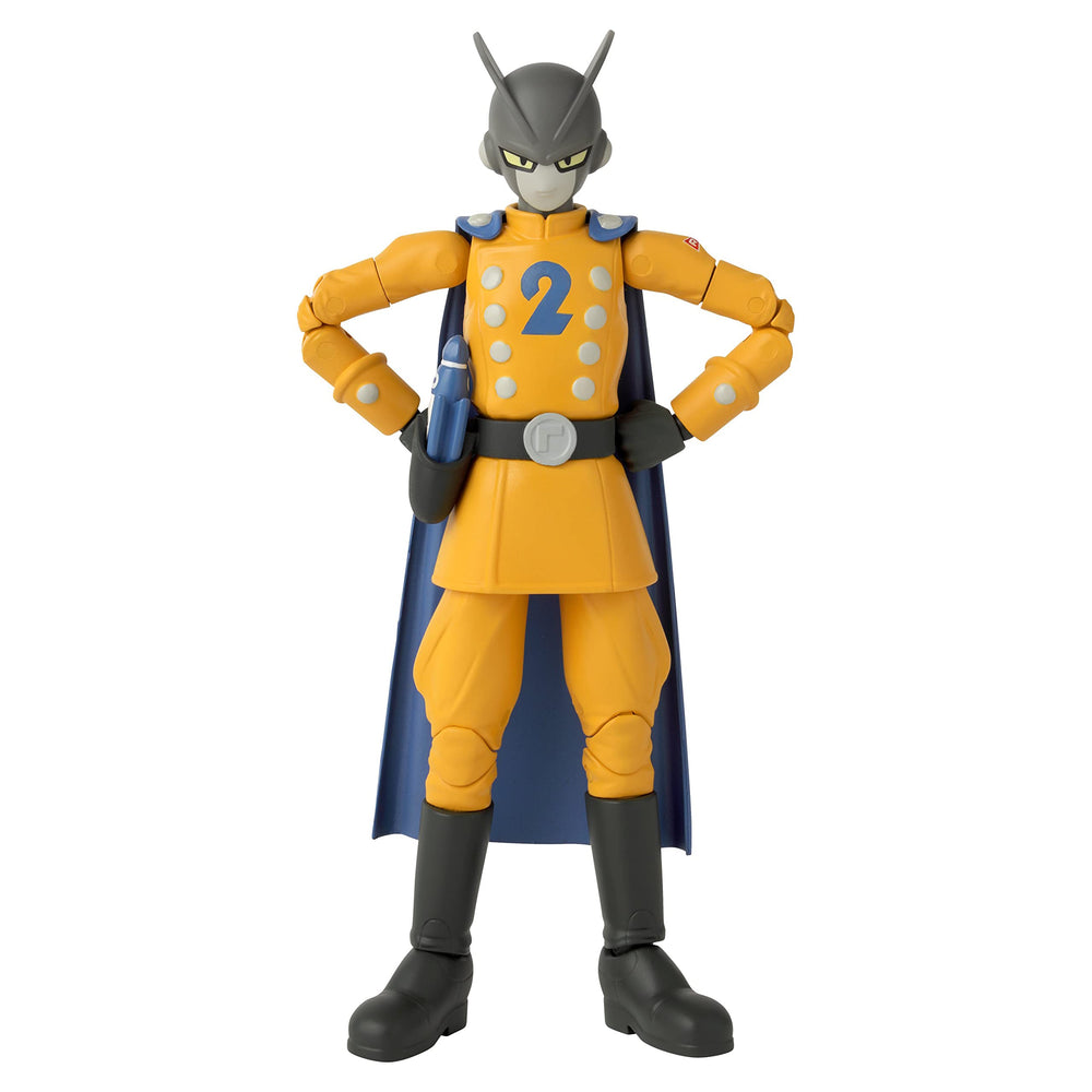 Dragon Stars Gamma 2 (Super Hero) figure front view for dynamic display