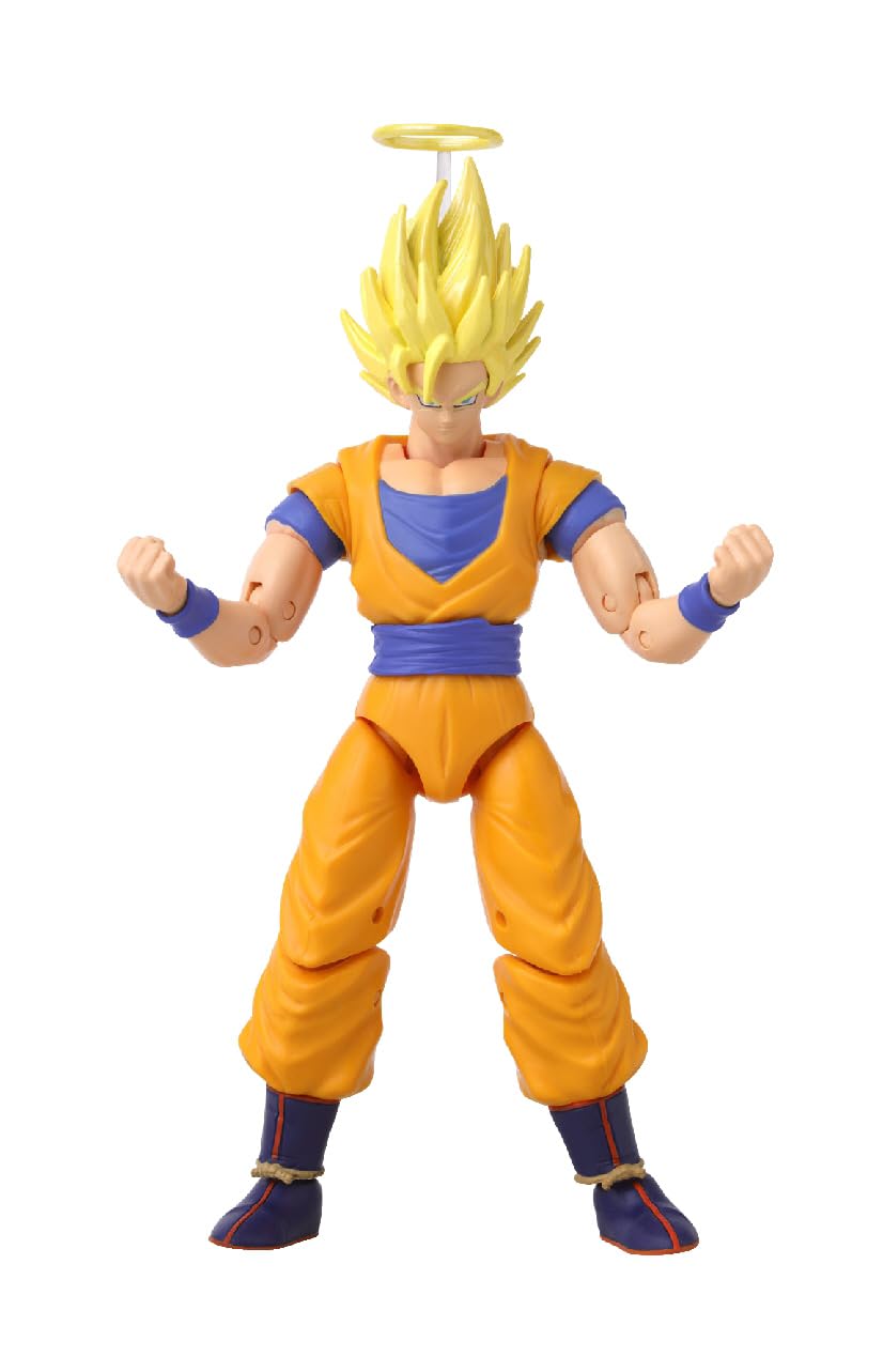 Dragon Stars Goku accessory pack enhances display with interchangeable hands and extra effects.