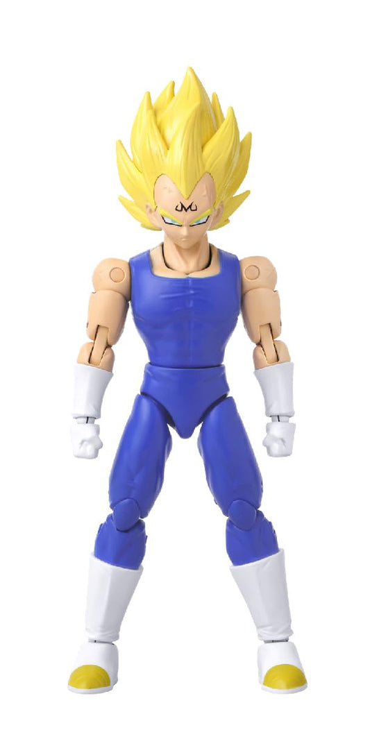 Dragon Stars Majin Vegeta 6.5-inch figure front view for dynamic display.