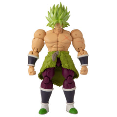 Dragon Stars Series Broly figure with interchangeable hands and accessories.