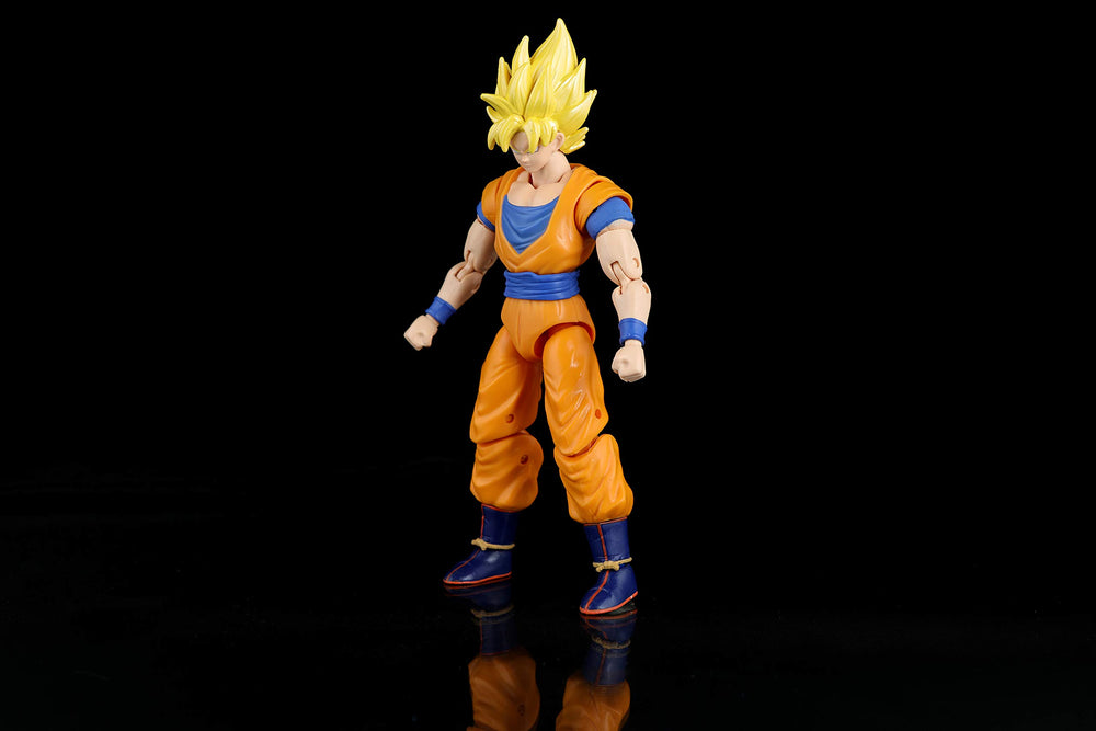Dragon Stars Series Goku Ver. 2 side profile emphasizes sculpted details