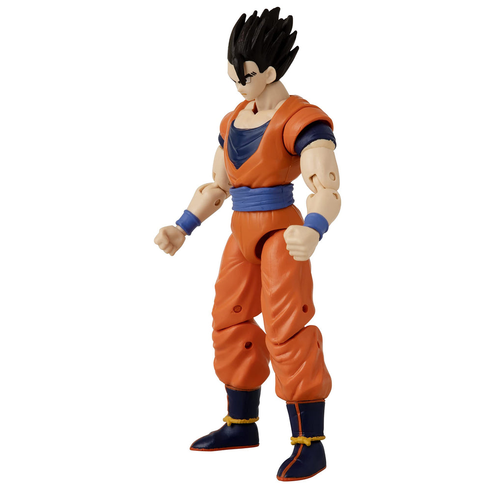 Dragon Stars Series Gohan display base keeps figure stable during photos and posing.