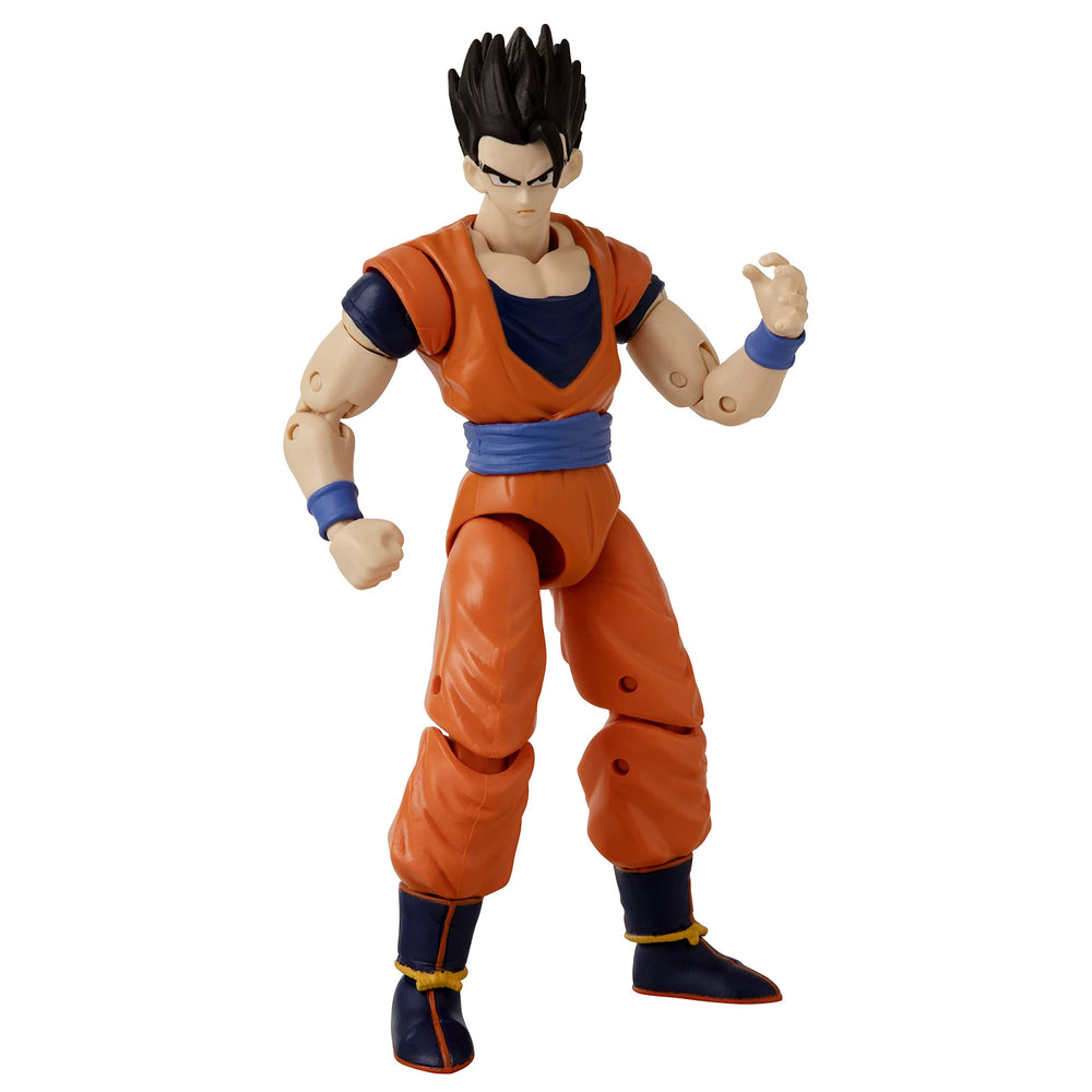 Dragon Stars Series Gohan head sculpt delivers recognizable features for collectors.