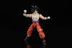 Dragon Stars Instinct Goku arm articulation for action poses.