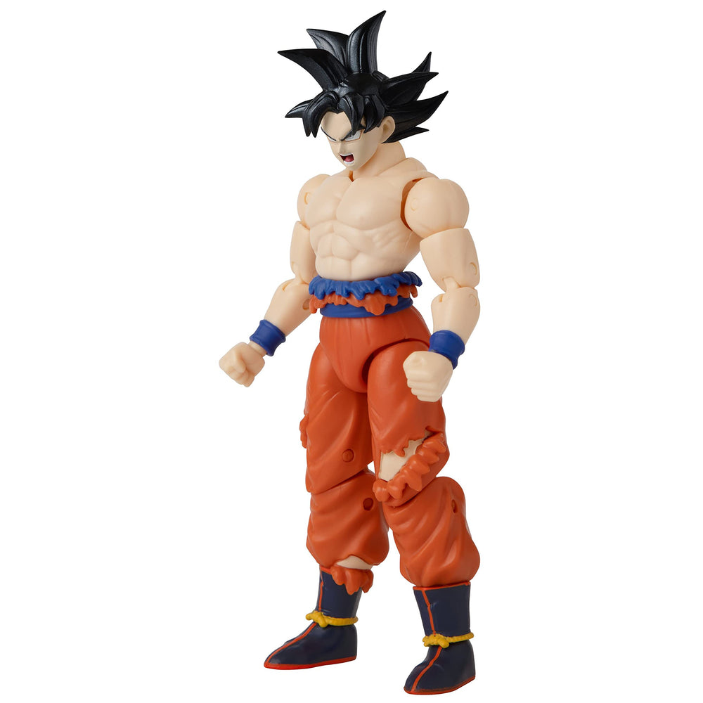 Dragon Stars Instinct Goku figure packaging and stand.
