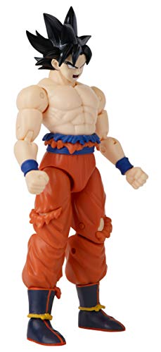 Dragon Stars Instinct Goku left profile for shelf display.