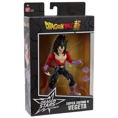 Dragon Stars Series Super Saiyan 4 Vegeta close-up face sculpt.