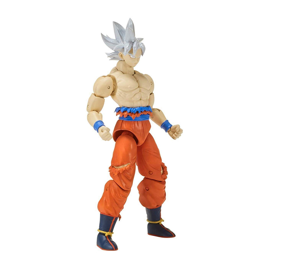 Dragon Stars Ultra Instinct Goku Series 7 front view for dynamic display
