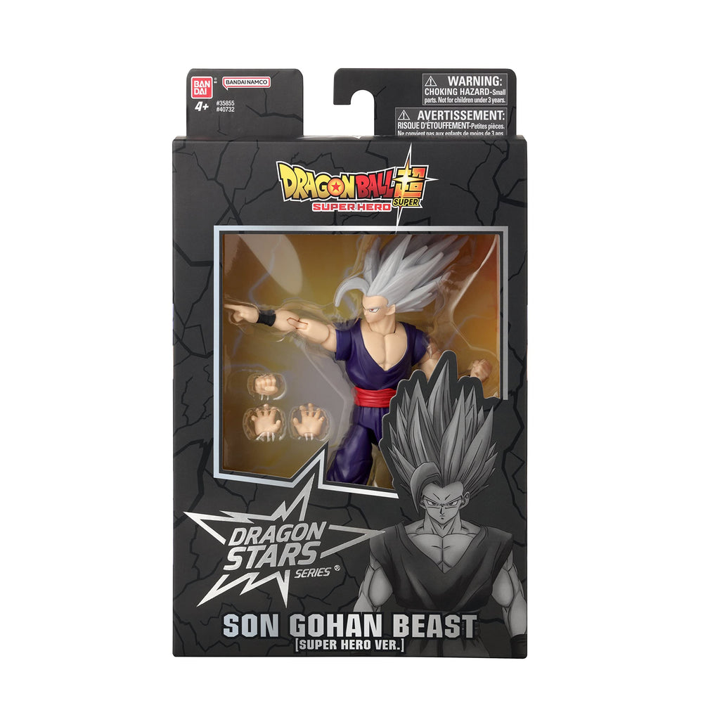 Dragon Stars Son Gohan Beast figure in a battle-ready pose for display