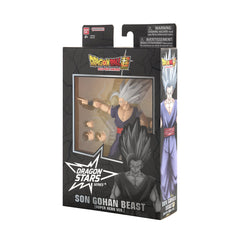 Dragon Stars packaging for Son Gohan Beast figure, collectible-ready