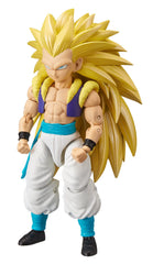 Dragon Stars Super Saiyan 3 Gotenks display-base helps stable posing.