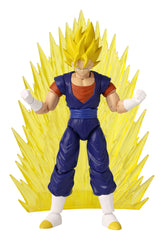 Dragon Stars Vegito 16-points articulation enables flexible, dynamic poses.